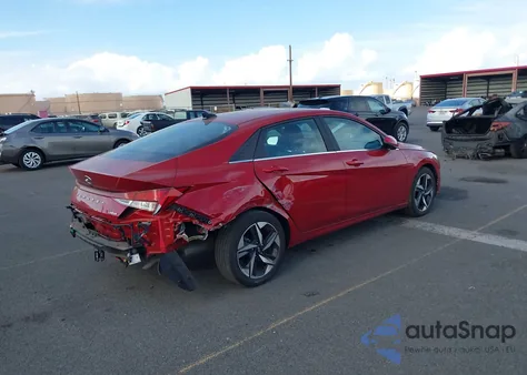 2023 Hyundai Elantra Limited from USA, damaged, VIN KMHLP4AG9PU480002